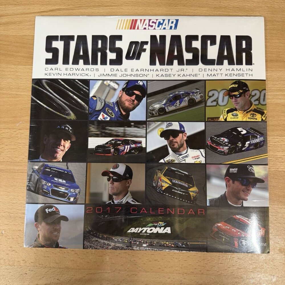 Stars of Nascar Vintage 2017 Calendar-Cup Series Sealed